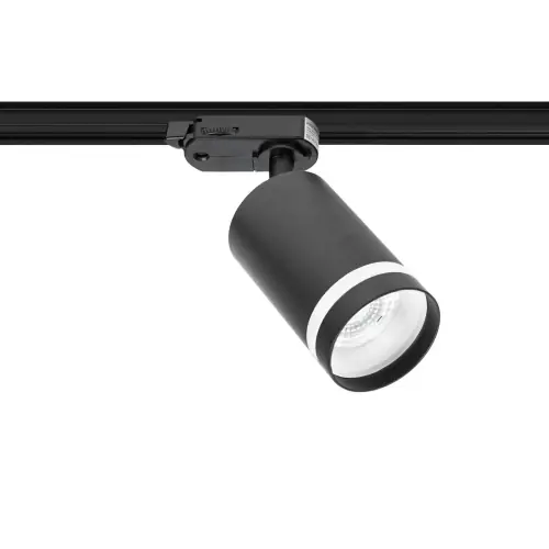 Nowa pozycja w ofercie - Reflektor szynowy GU10 ring 3-fazowy czarny PIVOT