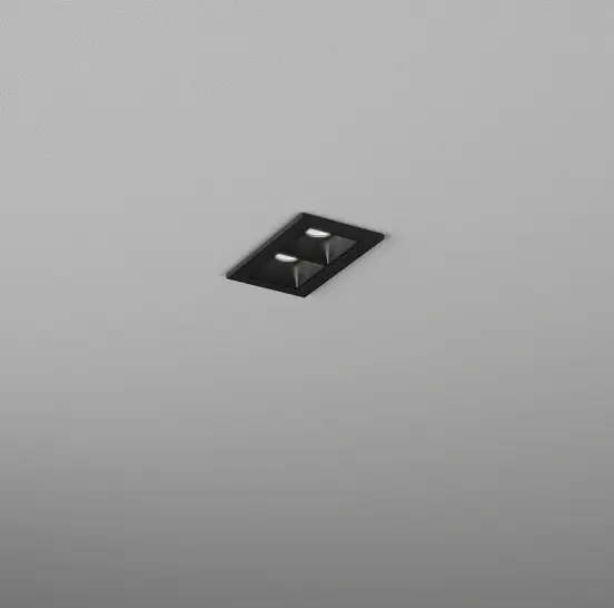 Na zamówienie - RAFTER points 8 LED trim M927 50° wpuszczany czarny 37972-M927-WB-00-12 AQForm