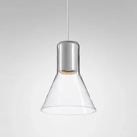 Sprawdzony wybór | MODERN GLASS Flared WP GU10 fi50 Phase-Control zwieszany biały 59723-0000-U8-PH-13 AQForm