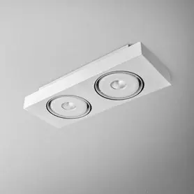 SLEEK distance 111x2 QRLED L940 38° DALI natynkowy biało-czarny 40212-L940-F1-DA-46 AQForm | Bezpośrednio od producenta