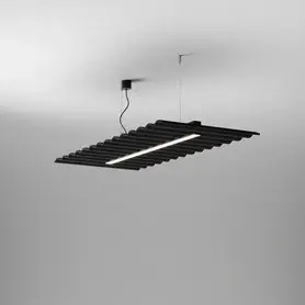 AQfelt WAVE RAFTER 86 LED H930 zwieszany czarny + panel grafitowy 59899-H930-D9-00-G2 AQForm - Nowość w ofercie