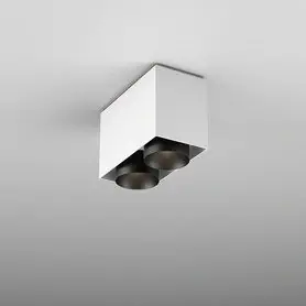 Prosto z fabryki - VYRO x2 square LED 230V M930 27° Phase-Control natynkowy biały 47036-M930-FW-PH-13 AQForm