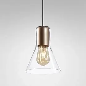 Świetna oferta - MODERN GLASS Flared SP E27 fi50 Phase-Control zwieszany biały 50533-0000-U8-PH-13 AQForm