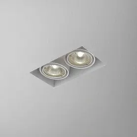 SQUARES 50x2 trimless 230V Phase-Control wpuszczany czarny 37012-0000-U8-PH-12 AQForm | Ostatnie dni