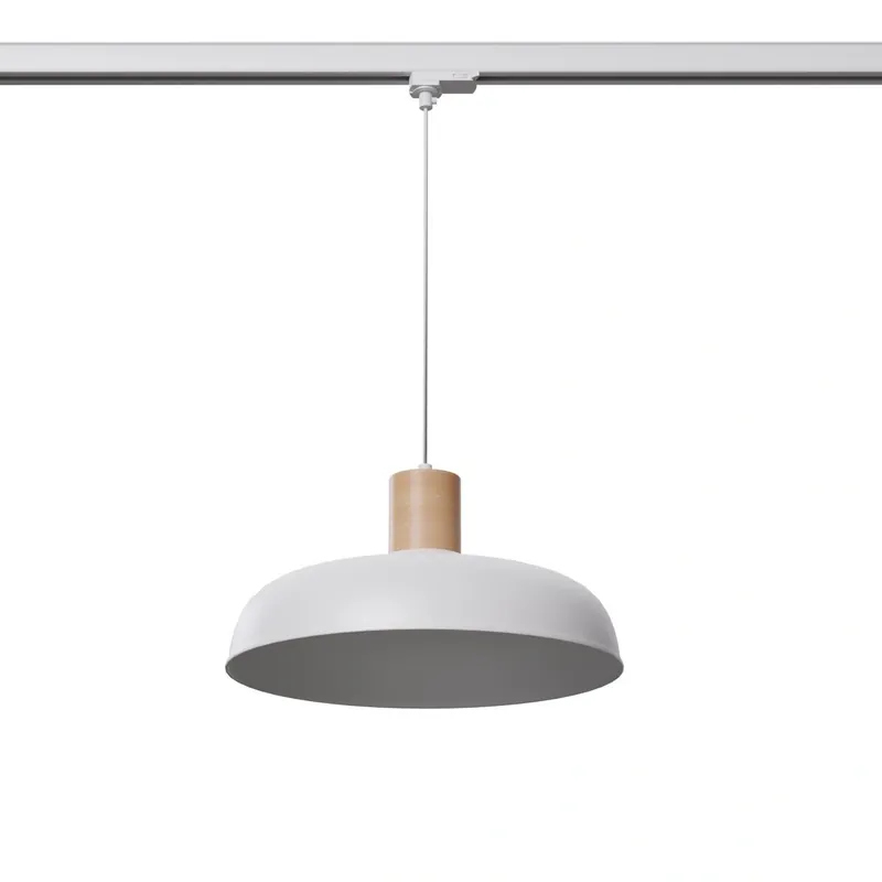 Łatwy zwrot | Lampa wisząca INDY biała E27 3000K 7,5W 620lm MYL.00236 Make Your Light