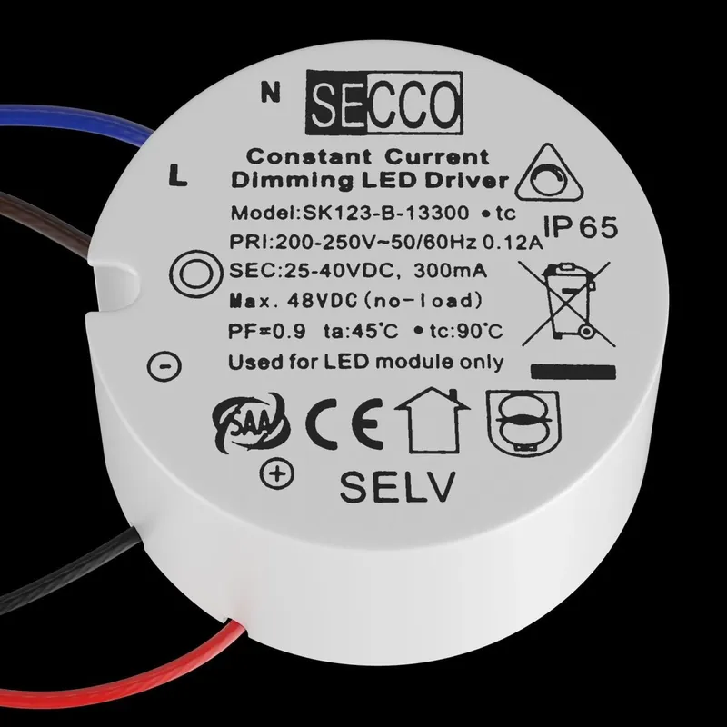 Tylko przez ograniczony czas | Zasilacz LED 12W 300mA TRIAC