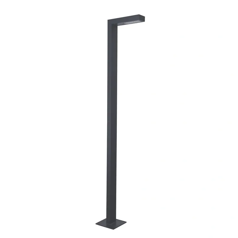 Lampa parkowa NORLYS ASKER POLE PRO 5161GR 216cm 4000K Grafitowy | Produkt premium