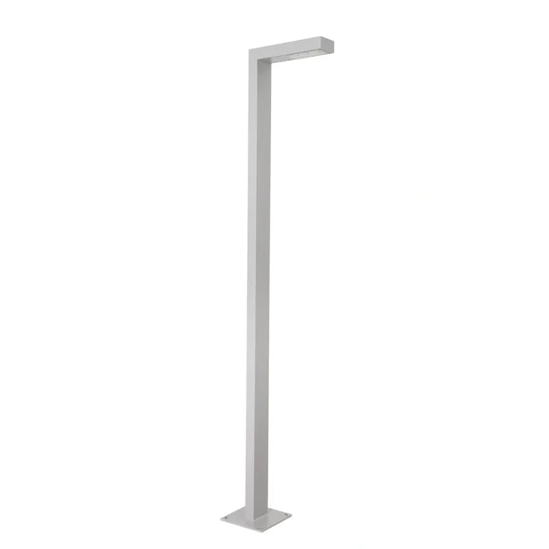 Ekstra rabat | Lampa parkowa NORLYS ASKER POLE PRO 5162AL 216cm 4000K DALI2 / NightDim Aluminium