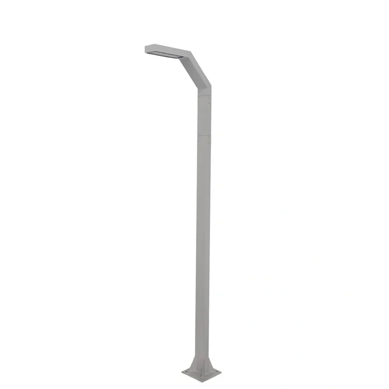 Klienci polecają - Lampa parkowa NORLYS TRYSIL PRO 1066AL 3000K 300cm DALI2 / NightDim Aluminium