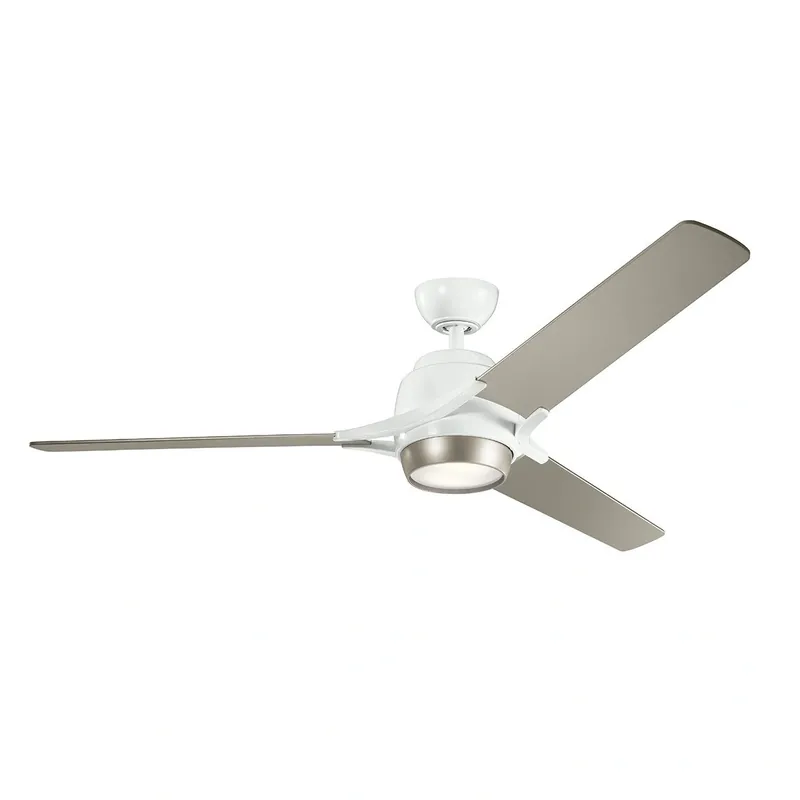 Wentylator sufitowy Zeus - 152 cm - Biały Elstead Kichler KLF-ZEUS-60-WHT - Supercena