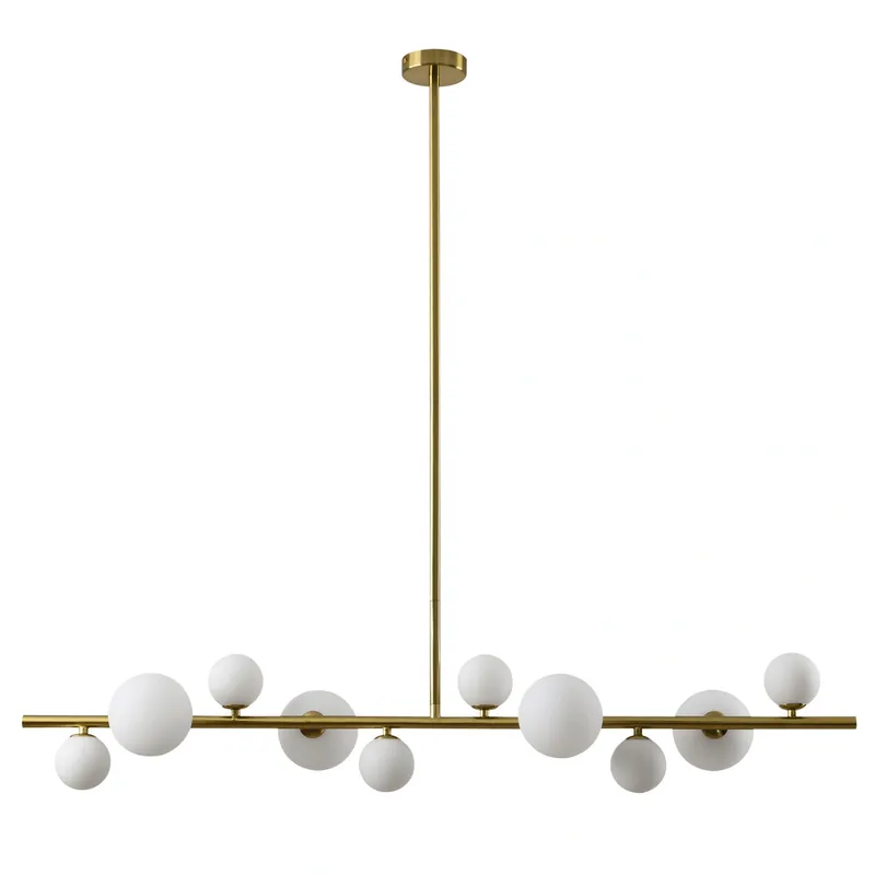 Ekspresowa wysyłka - Lampa wisząca MILKY DROP złota 120 cm Step into Design MP0097-10