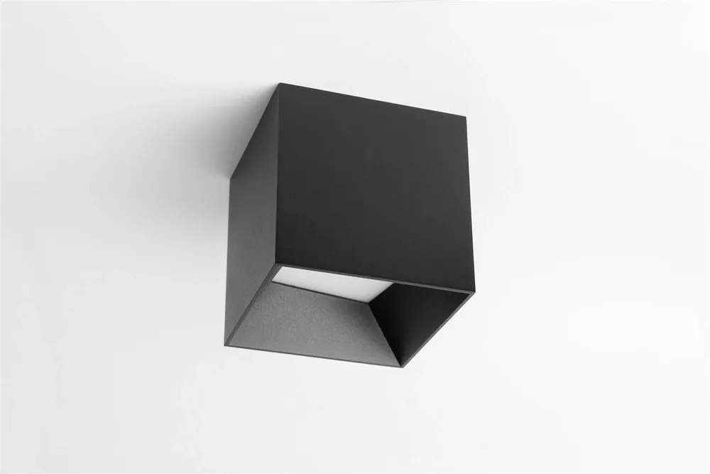 Hit - Mistic Lighting plafon łazienkowy LED Bandy 10W 700lm 4000K czarny IP44 MSTC-05410953