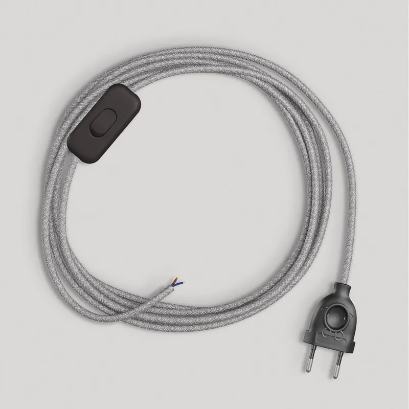 Łatwe zamówienie - Duża kwadratowa podsufitka maskownica Rose-One, 200 mm, 3 otwory i 4 otwory boczne Creative cables BKROQ203TF-KROQ203TF102