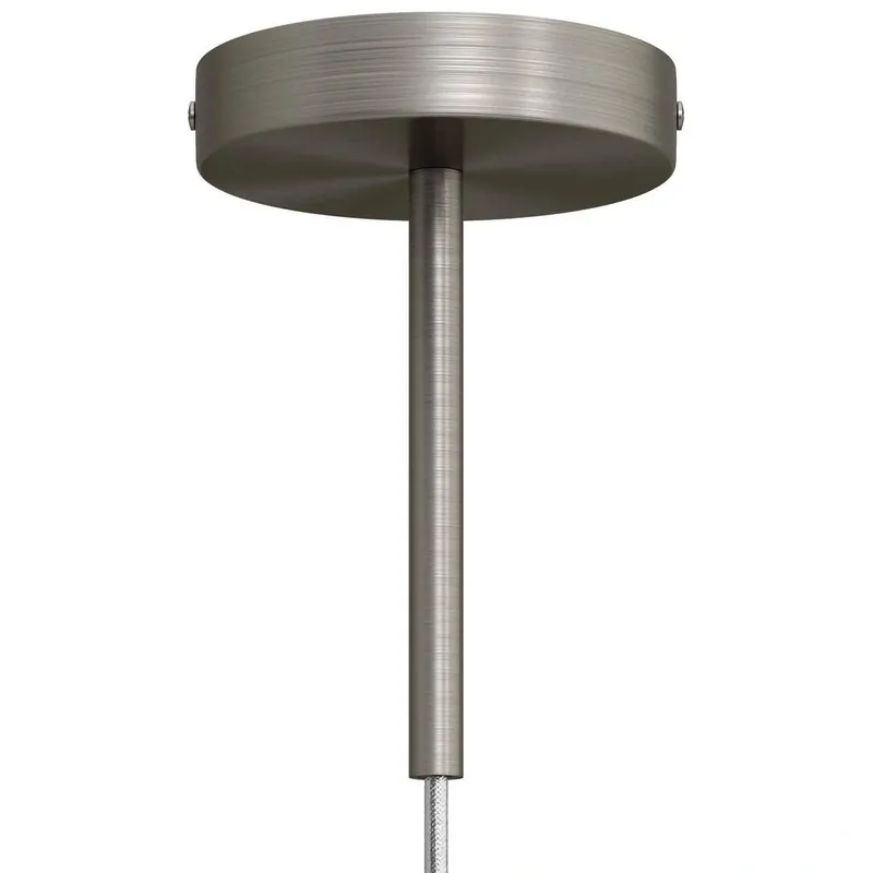 Promocja - Okrągła podsufitka rozeta metalowa pojedyncza z blokadą przewodu 15 cm Creative cables BKRM57FCTERM5-KRM57FCTISTERM5