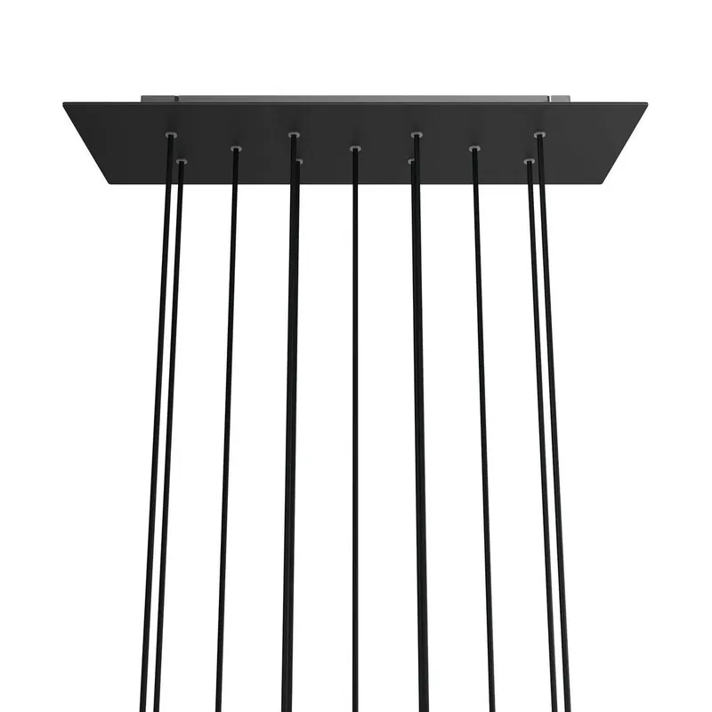 Podsufitka maskownica sufitowa XXL Rose-One, prostokątna, 675 mm x 225 mm, 11 otworów i 6 otworów bocznych Creative cables BKRORE11F-KROVBORE11F103 - Na zamówienie