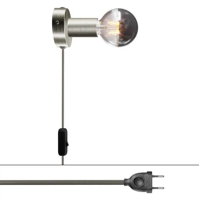 Metalowa lampa Spostaluce Creative cables B-APM1FC2LMDR-12-APM1FC2LTISEUNRM26 | Właśnie dodano