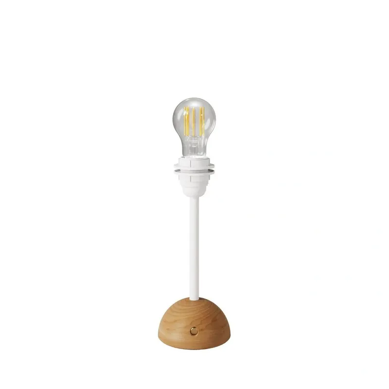 Przenośna i ładowalna lampa Cabless12 z żarówką Drop do klosza Creative cables BCABLESS12-B02-CABLESS12-NAT-B02 | Końcówka zapasów