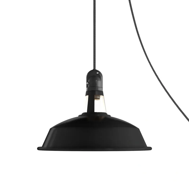 Przenośna lampa zewnętrzna Snake IP65 waterproof z kloszem Harbour, 5-metrowym kablem w oplocie, oprawką oraz wtyczką Creative cables BPSEPAM09-PSENESM04PAM09VNL - Tylko przez ograniczony czas