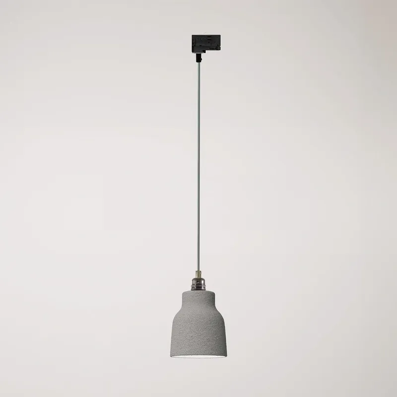 Na zamówienie | Hanglamp met kap Vaso en railadapter Creative cables BPDAD-17-PDMBRRM03EKBICEBI-AD02