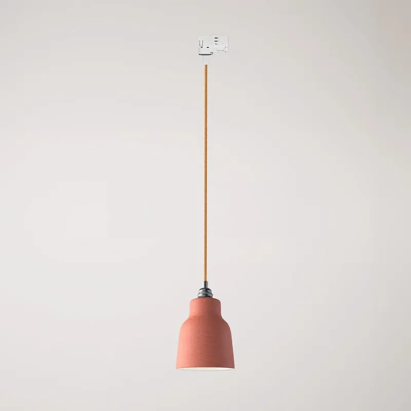 Hanglamp met kap Vaso en railadapter Creative cables BPDAD-17-PDMCRRX07EKBISTRSS-AD01 - Cena specjalna