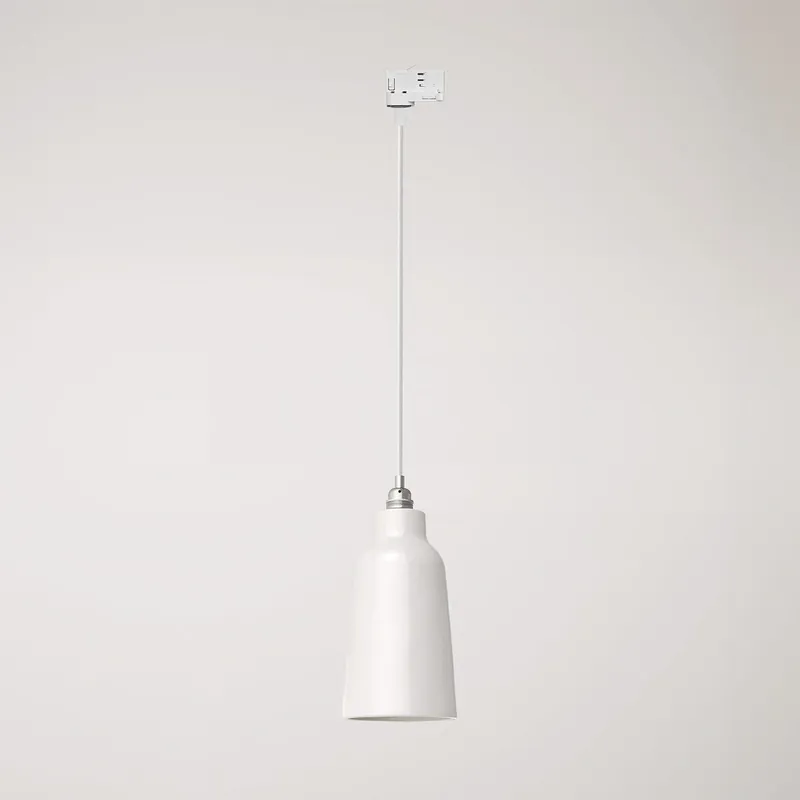 Końcówka serii - Hanglamp met Bottiglia lampenkap en railadapter Creative cables BPDAD-18-PDMCRRC01EKBOBIAN-AD01