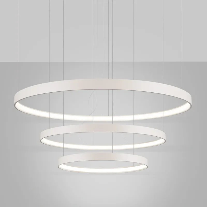 Już w sprzedaży - Żyrandol RIO 3 55/78/110 cm beżowy LED 4000K TH.360 Thoro