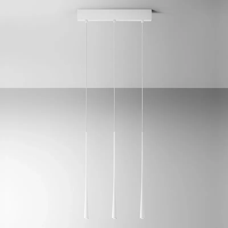 Zapasy na wyczerpaniu - Lampa wisząca DAFNE biały FDA3PB Gealuce