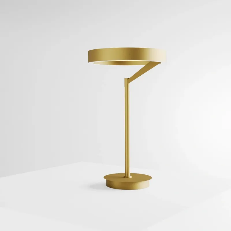 Ekspresowa wysyłka | Lampa stołowa CRISEIDE ORO SPAZZOLATO FCRLO1 Gealuce