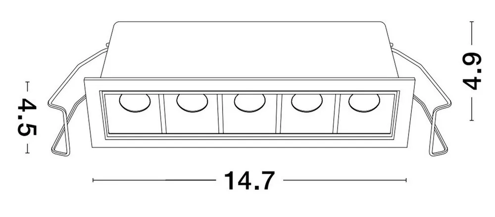 Promocja kończy się wkrótce | Luces Exclusivas LE65128 Lampa techniczne BETARRO