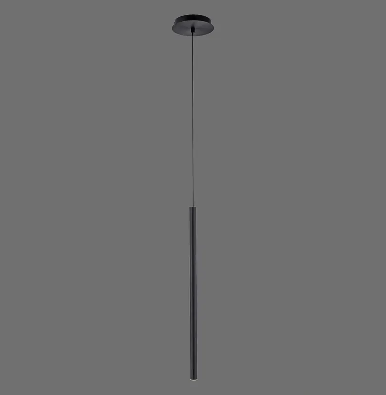 Końcówka zapasów | Paul Neuhaus lampa Wisząca Czarny FLUTE 003902-032138