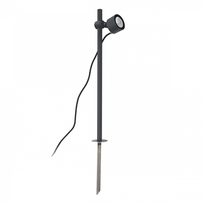 Norlys Reflektor ogrodowy wbijany przenośny MOSS 6600 8W DIM 85cm czarny | Bezpieczne zakupy