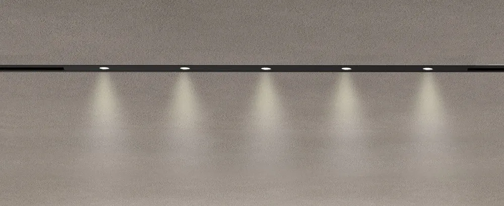 Raster Micro11 67CM-8W Czarny płaskion-off 3000K | Rabat