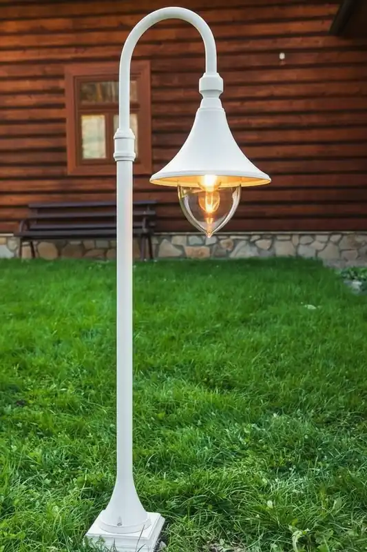 Norlys 805 Oprawa słupek ogrodowy FLORENCJA / FIRENZE 805 E27 112cm czarny biały | Produkt polecany