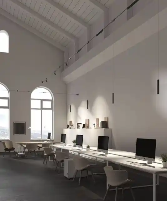 Najwyższa jakość - Wisząca Lampa TUBE SYSTEMU SYMMETRIC SKYVIA 48V -TUYA CCT ULTL406