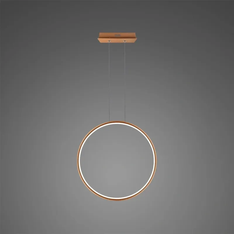 Kup teraz | ALTAVOLA DESIGN Lampa wisząca Ledowe Okręgi No.1 X 40cm 3k miedziana Dali LA073/X_40_in_3k_copper_Dali