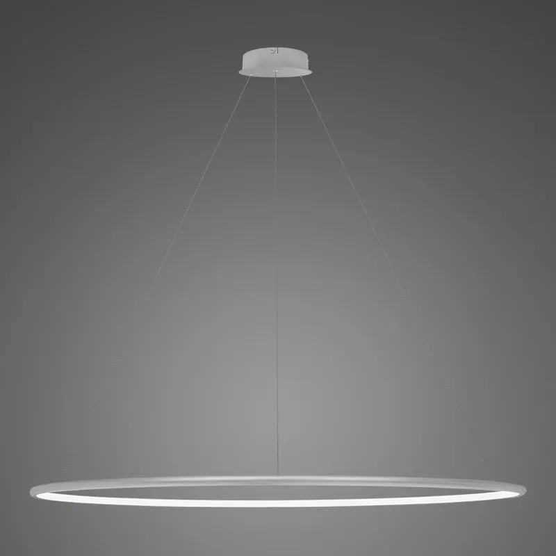 Wysoka jakość - ALTAVOLA DESIGN Lampa wisząca Ledowe Okręgi No.1 150cm 3k srebrna Dali LA073/P_150_in_3k_silver_Dali