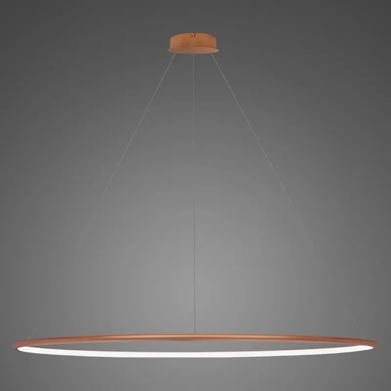 ALTAVOLA DESIGN Lampa wisząca Ledowe Okręgi No.1 180cm 3k miedziana Dali LA073/P_180_in_3k_copper_Dali - Mega okazja