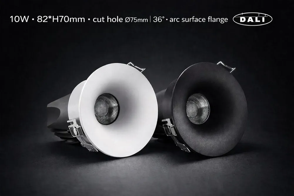 ARC FOCUS PRO DALI – Deep Anti-Glare Architectural Downlight UDL365DALI - Biała - Bezpośrednio z fabryki