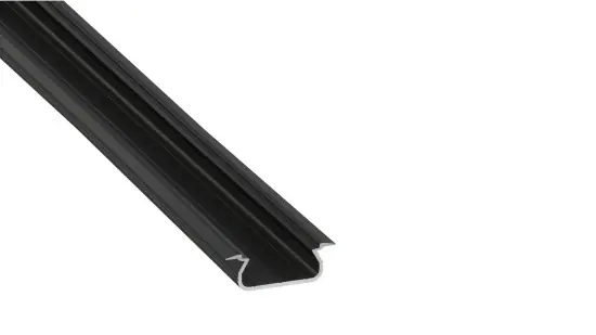 Superoferta - Zestaw TEKKNI SELDE czarny, klosz mrożony 2,02 m