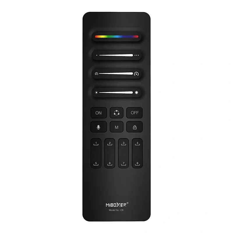 MiBoxer C9 SPI Remote 2.4GHz – bezprzewodowy pilot do sterowników taśm LED SPI - Superoferta