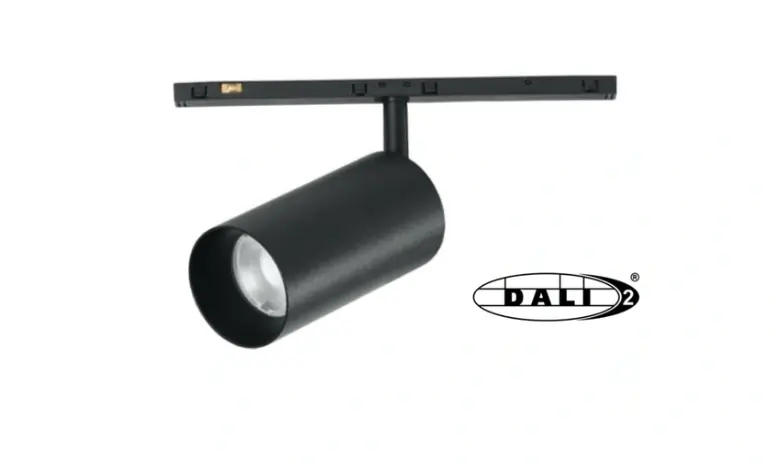 Kup teraz | Oprawa SPOT MICRO11 – reflektor magnetyczny 48V 10W CRI≥90 Ø45×90 mm czarna DALI2