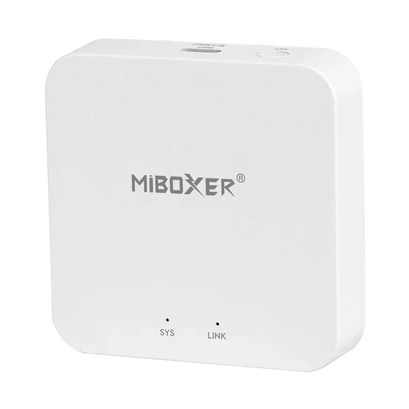 MiBoxer WL-Box2 bramka Wi-Fi 2,4 GHz do systemów inteligentnego oświetlenia Mi-Light i MiBoxer | Sprawdzony wybór