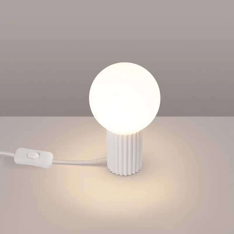 Od ręki | SOLLUX SL.1711 lampa biurkowa HALO biała