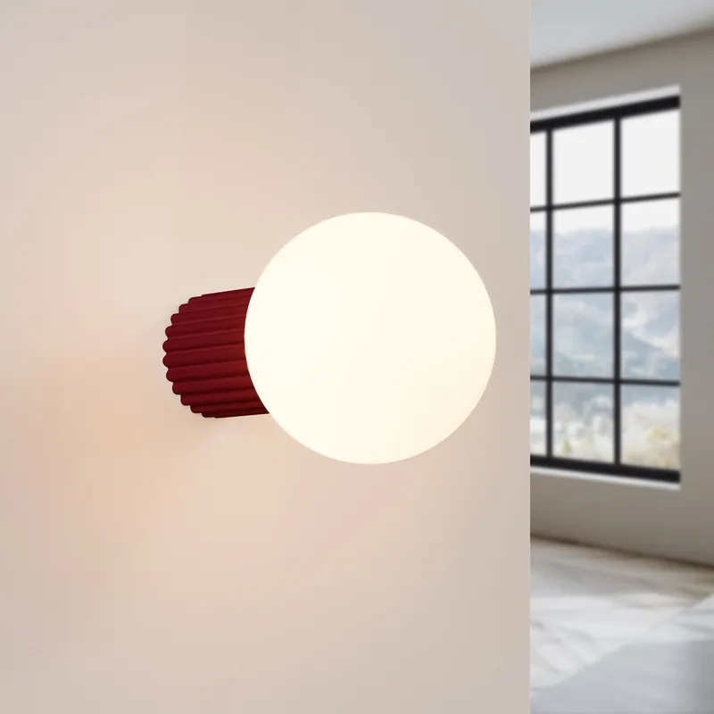 SOLLUX SL.1747 kinkiet HALO burgund IP44 | Produkt polecany