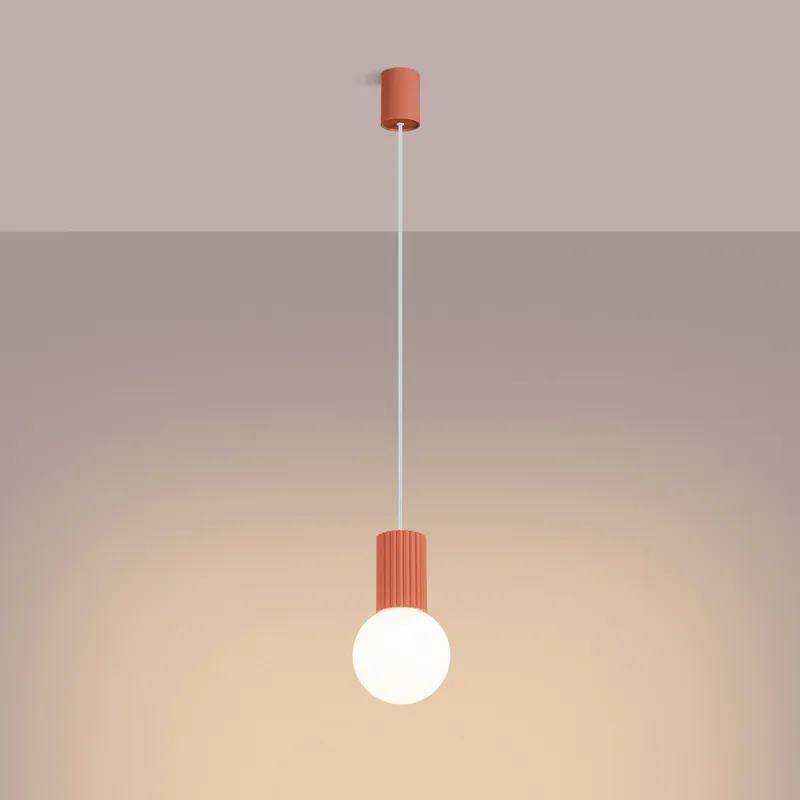 SOLLUX SL.1754 lampa wisząca HALO 1 brzoskwiniowa | Okazja dnia