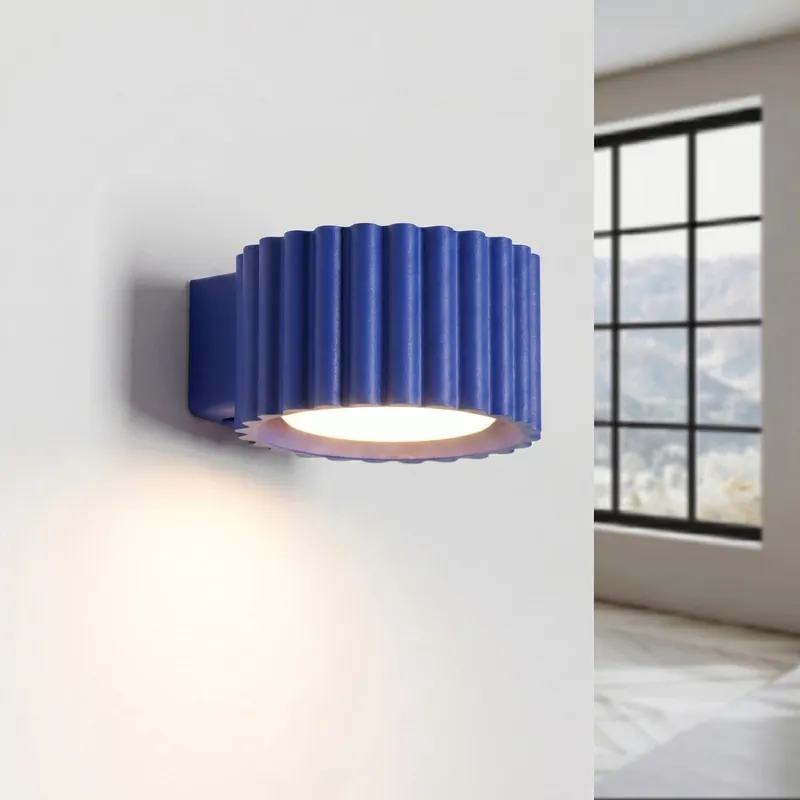 Sprawdź teraz - SOLLUX SL.2618 kinkiet AURA ultramaryna Gx53