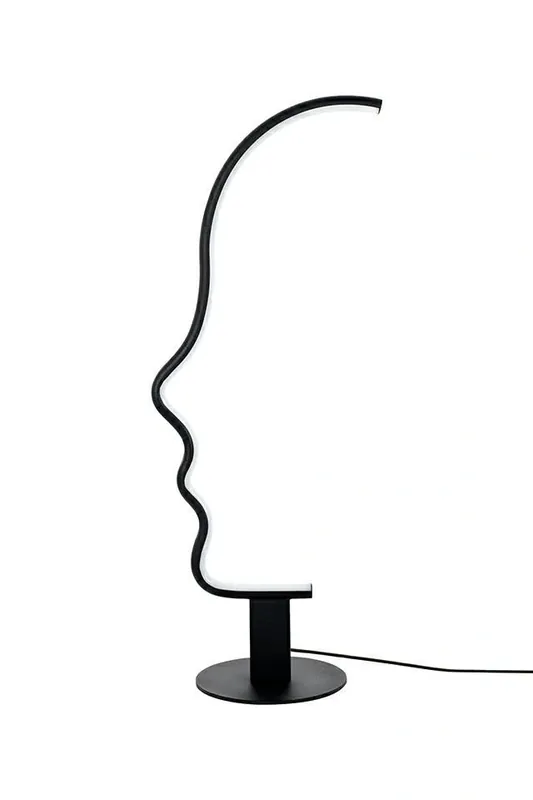 MOOSEE lampa stołowa FACE TABLE czarna - Oferta