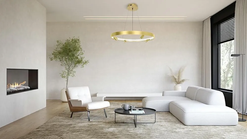 Oferta limitowana | MOOSEE lampa wisząca CIRCLE SPOT 74 GOLD złota