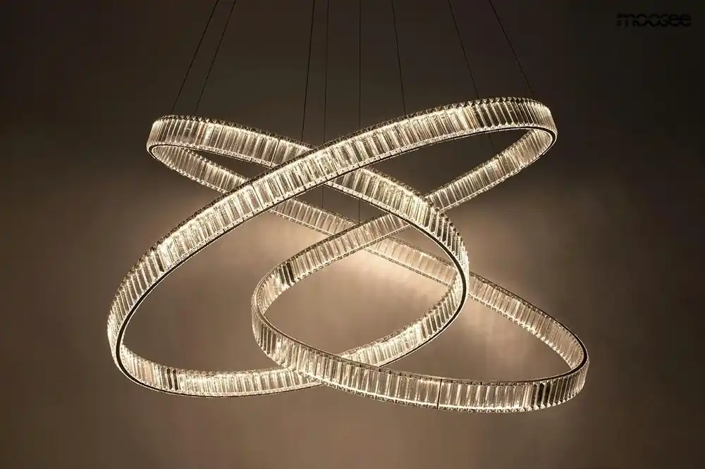 MOOSEE lampa wisząca WAVE 130 chrom | Prosto z fabryki