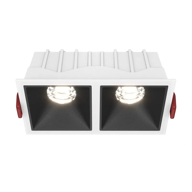 Na stanie | Downlight White and black Alfa LED Maytoni DL043-02-10W4K-D-SQ-WB
